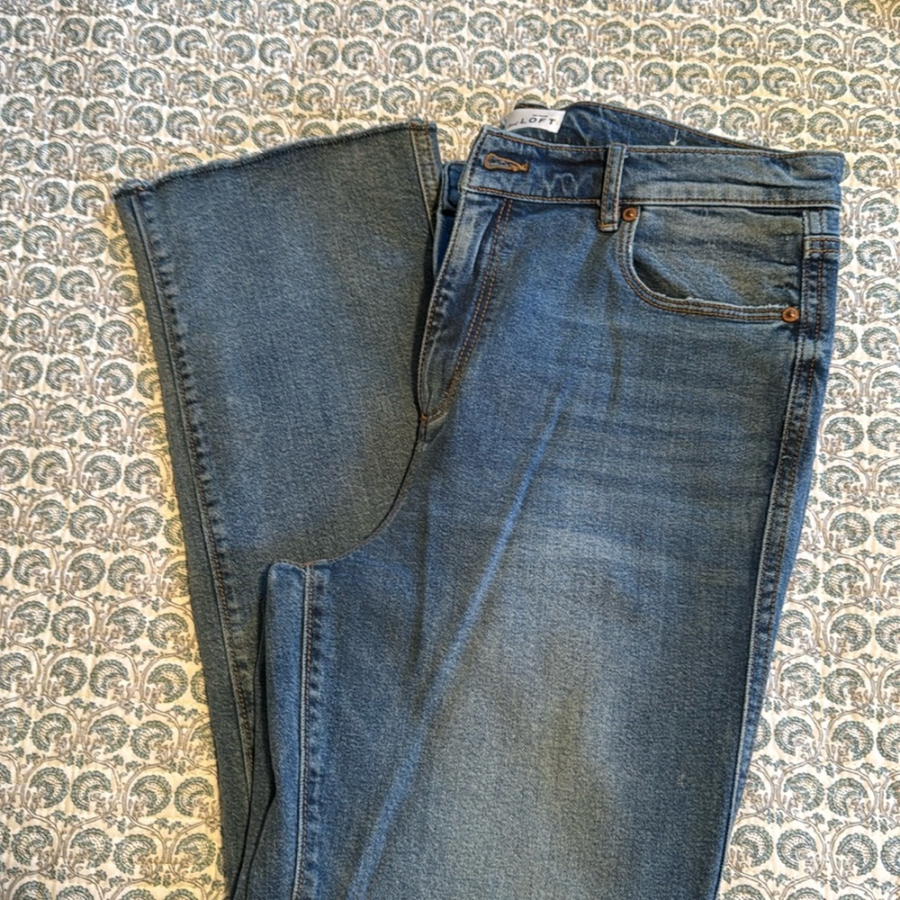 Ann Taylor loft made and loved jeans